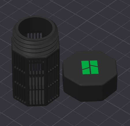 Modular Dessicant Container