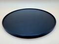 Drink coaster 100x5mm with rim (plain 1 colour)