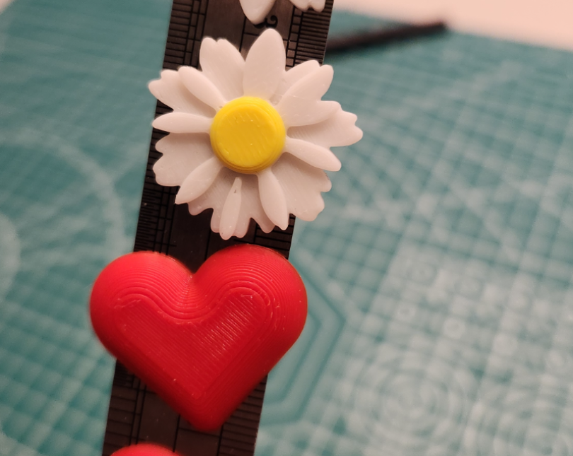 Hearts and Flowers Magnetic Buddies