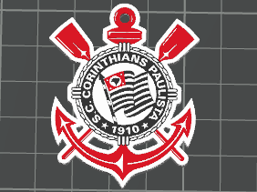 corinthians keychain