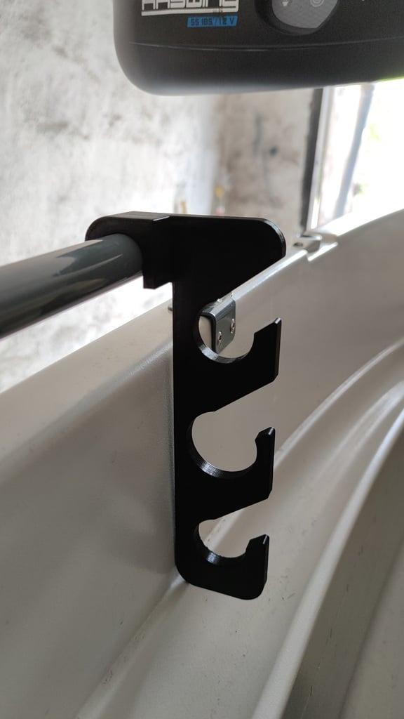 Boat grab rail rod rack 1" / 25mm