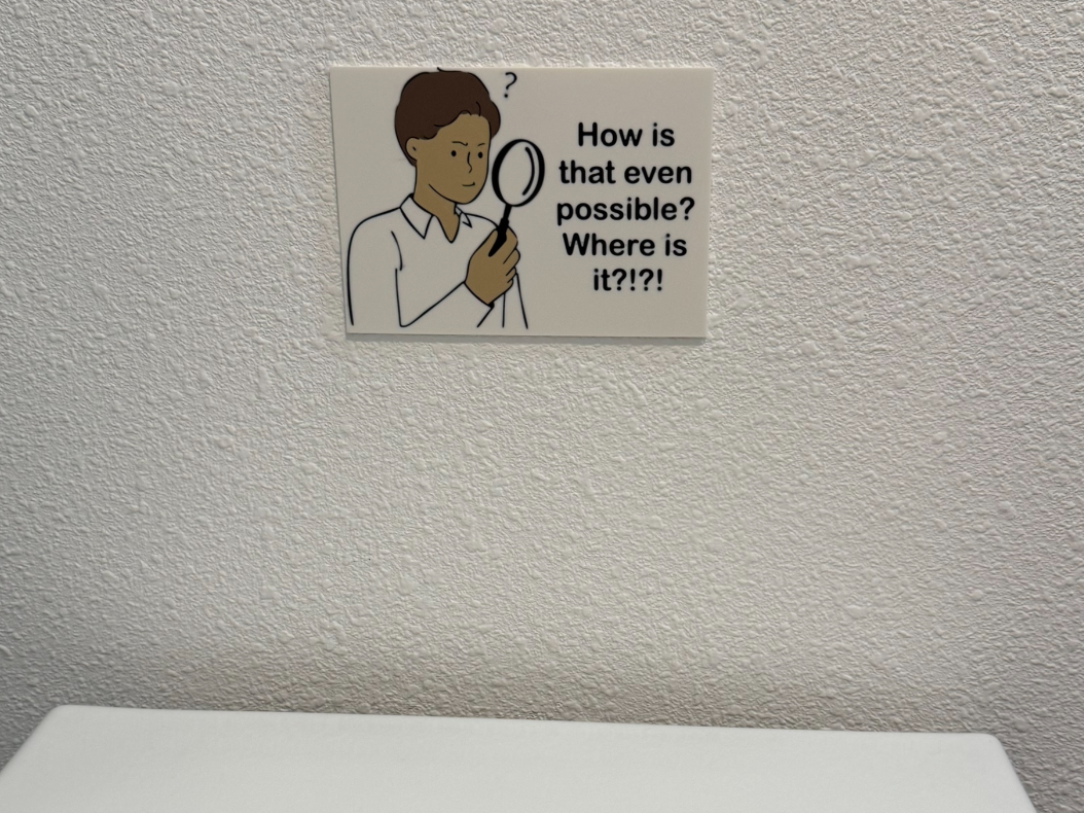 Funny Bathroom Sign