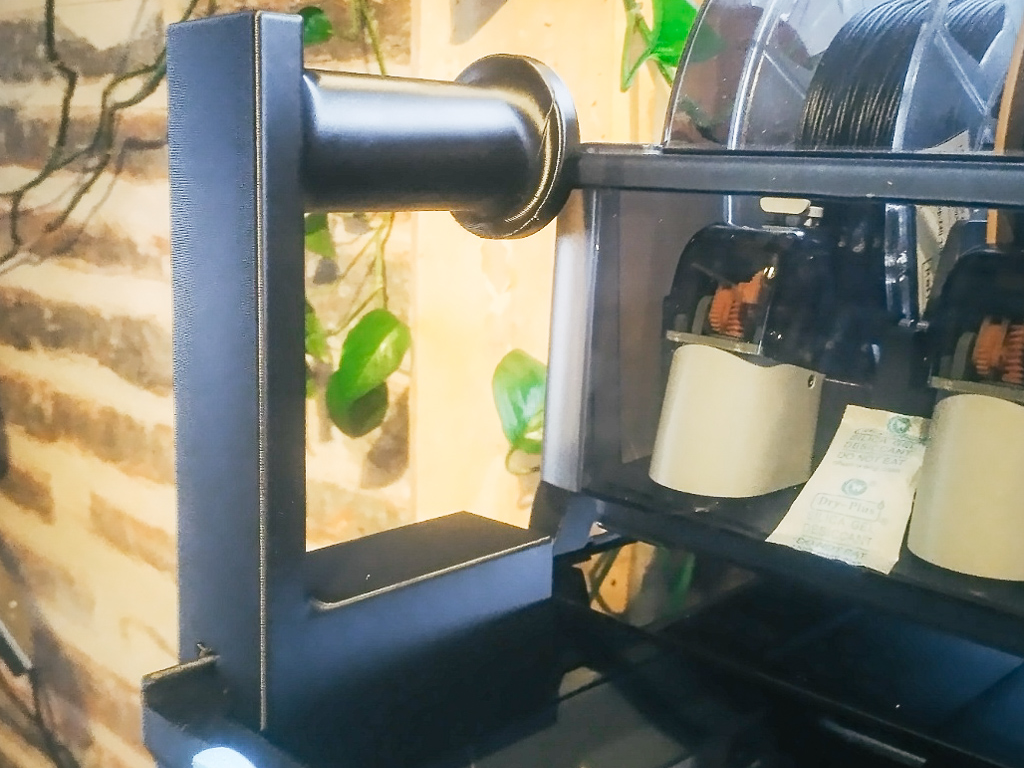 TPU Spoolholder for P2S / X2D Riser - AMS Flipper