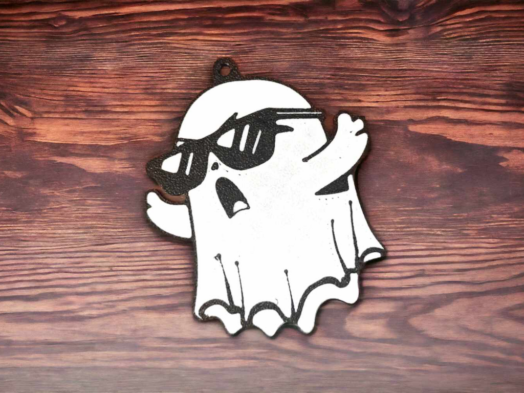 Mad Ghost Keychain