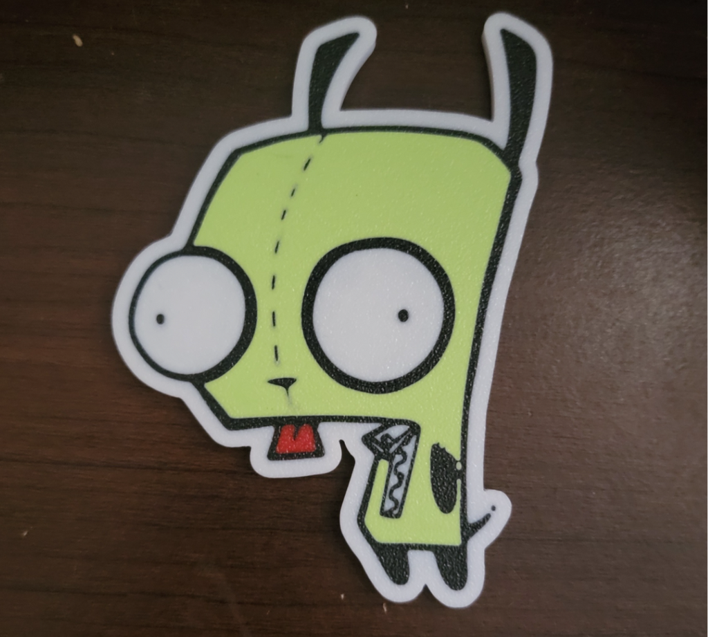 GIR dog suit fridge magnet