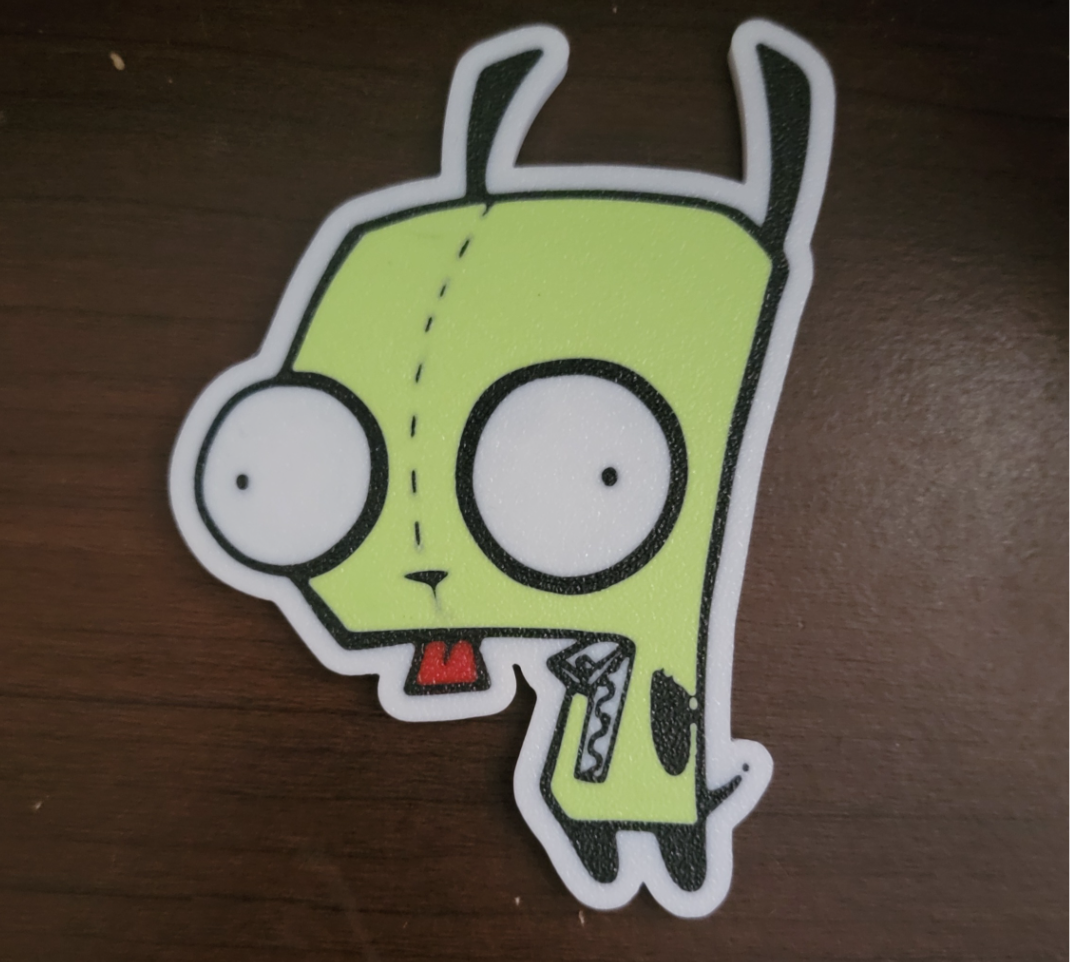 GIR dog suit fridge magnet