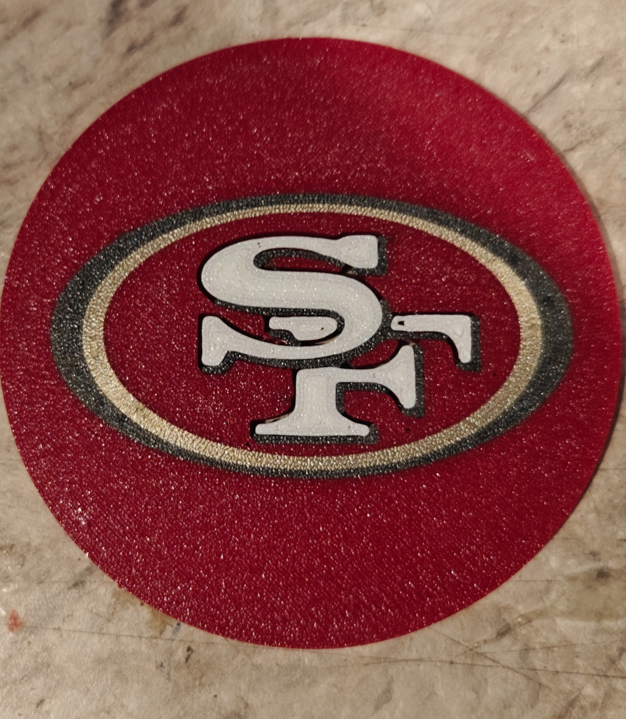 49ers Coaster