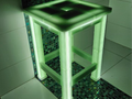 stool with light