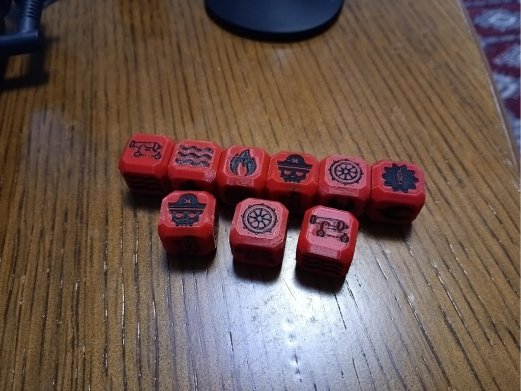 Warmaster Naval Battles Dice