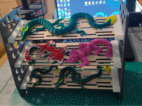 Dragon Shelf Display
