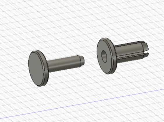 Ø 7mm x 15mm Steckverbinder