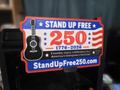 America 250 Country Music Badge