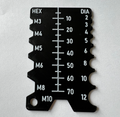 Card Bolt & Drill Gauge