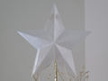 3D Christmas Tree Star Topper