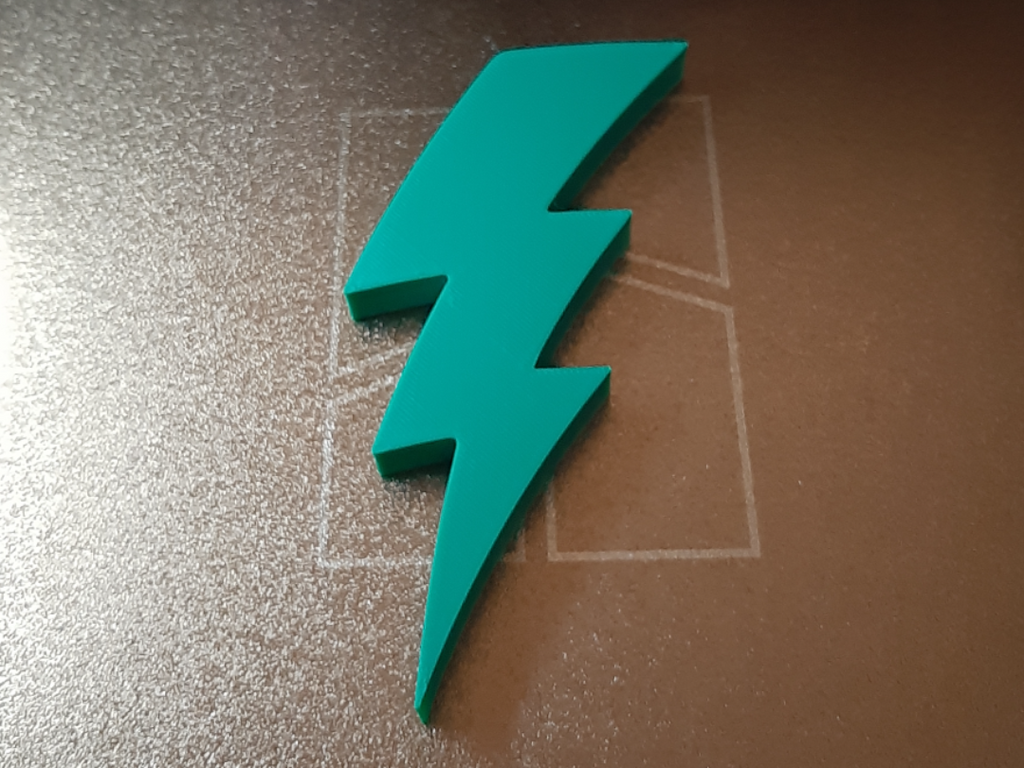 Lightning Bolt Stencil