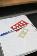 3D-Printable Chemistry Ruler / Stencil