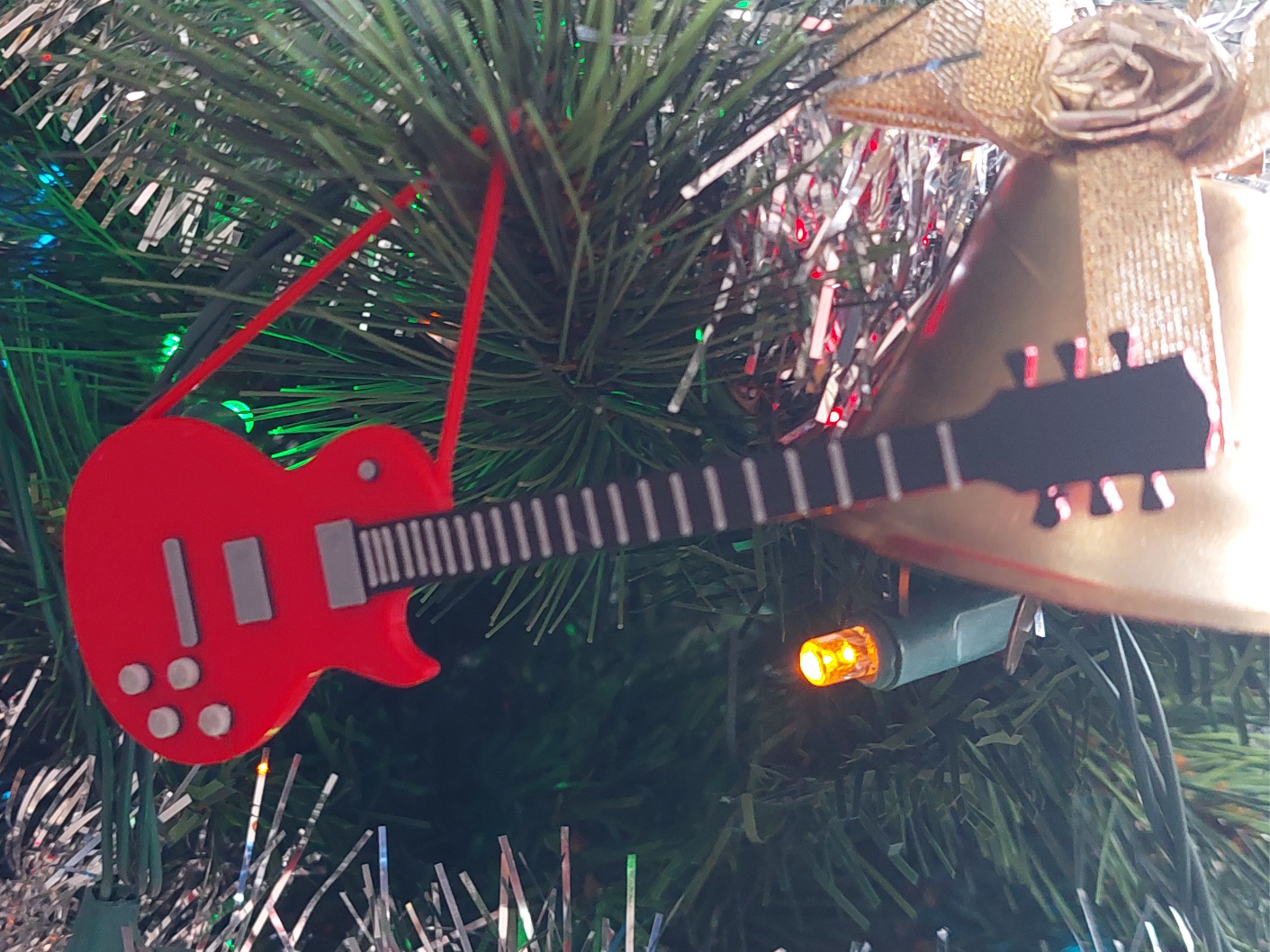 Gibson Les Paul Christmas Tree Decoration Ornament