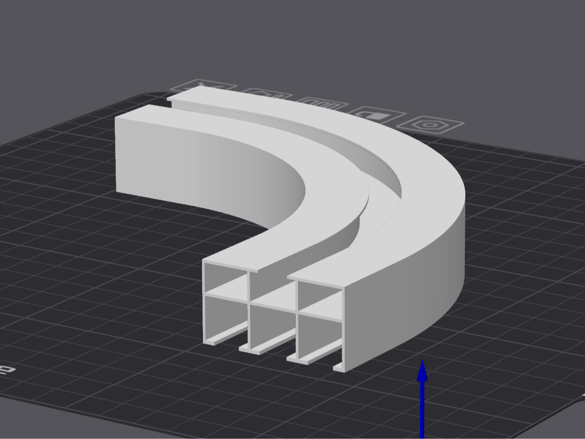 Ikea Vidga 3 Lane Curve/Corner