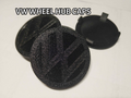 VW Wheel Center Hub Caps (Different Sizes)