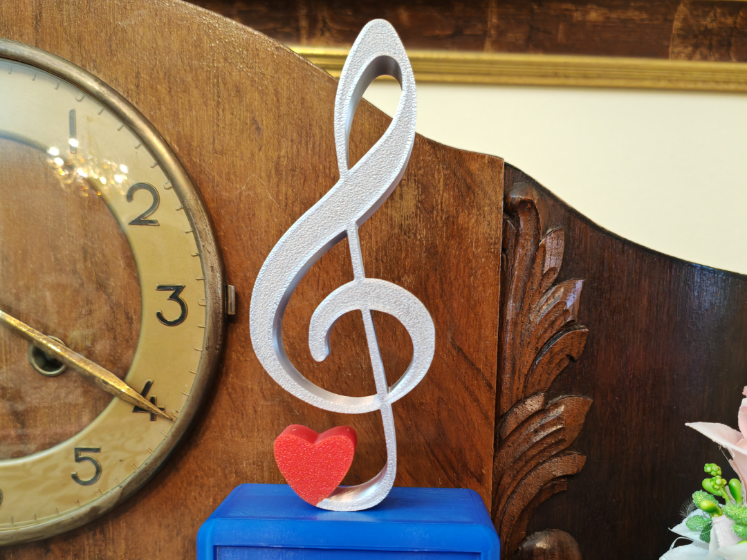 treble clef trophy trofeo chiave di violino