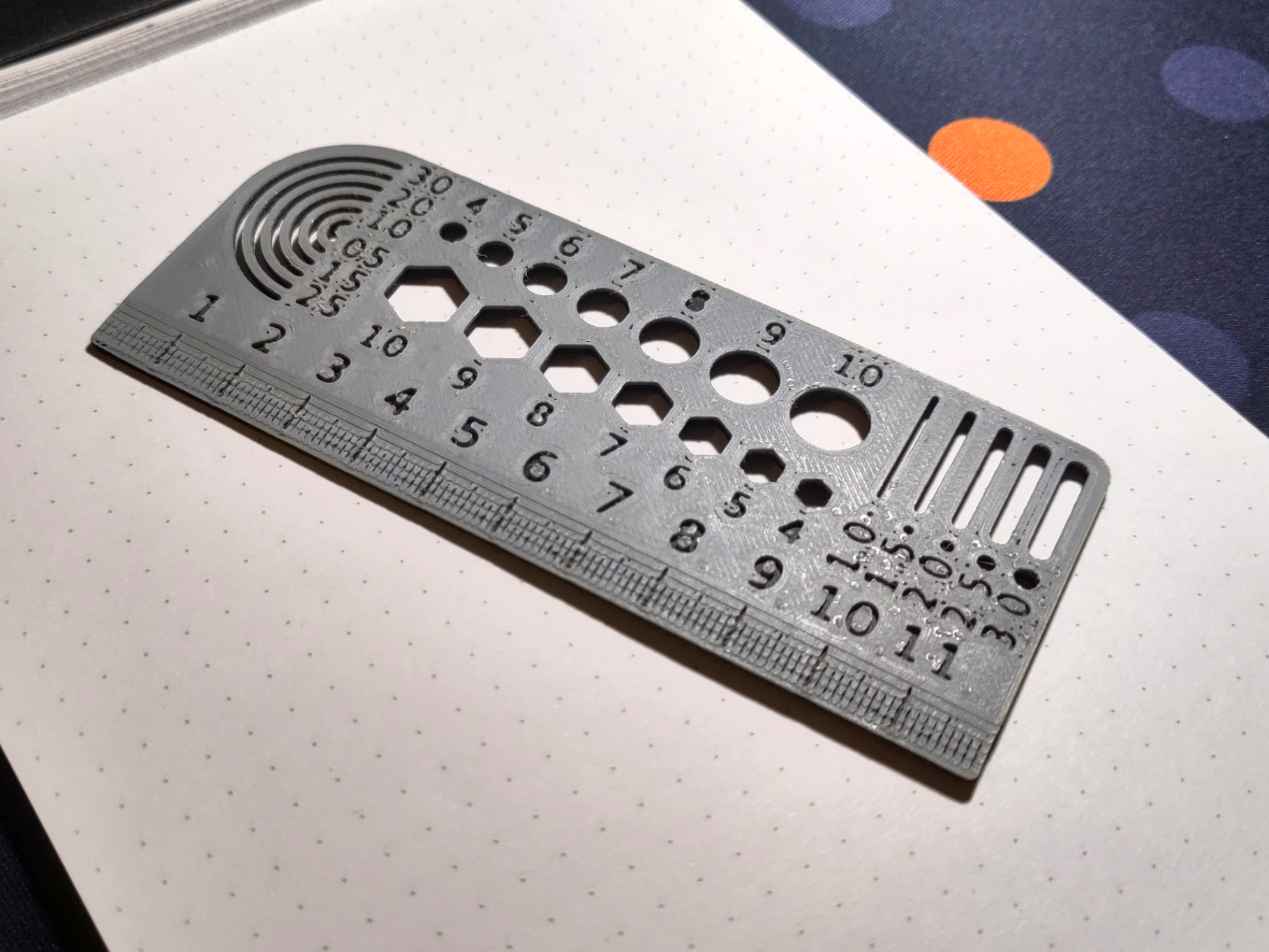 120mm Multi Ruler