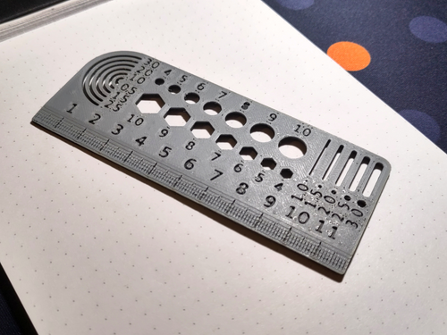 120mm Multi Ruler