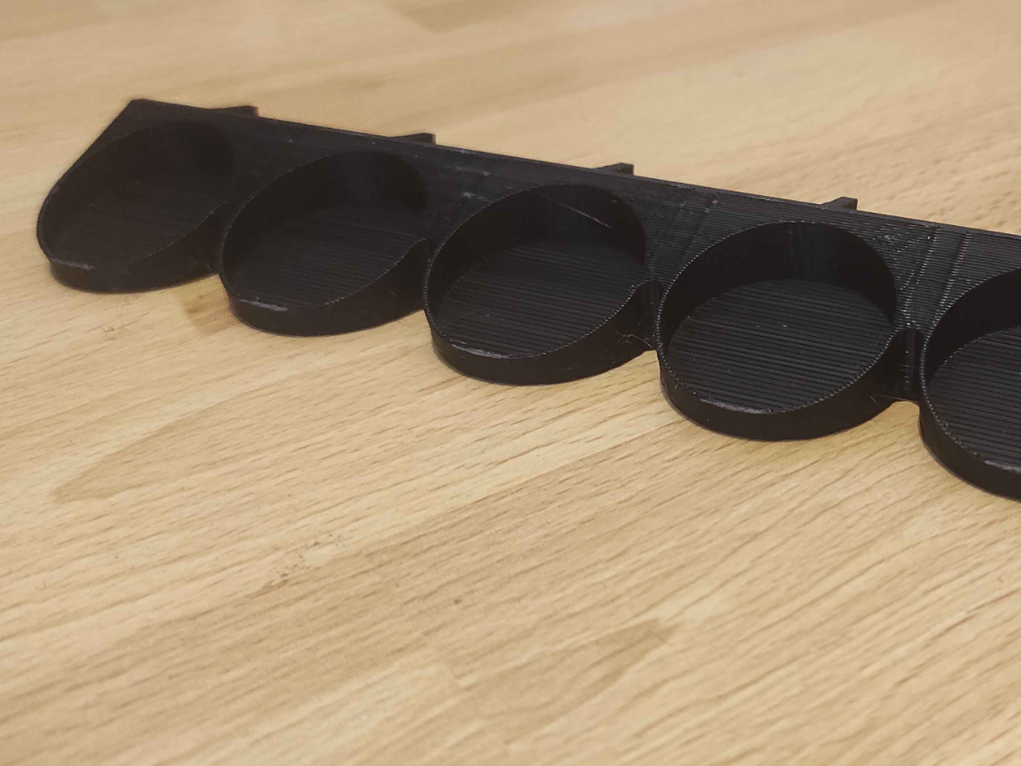 Citadel paint cup holder for Ikea Skådis pegboards