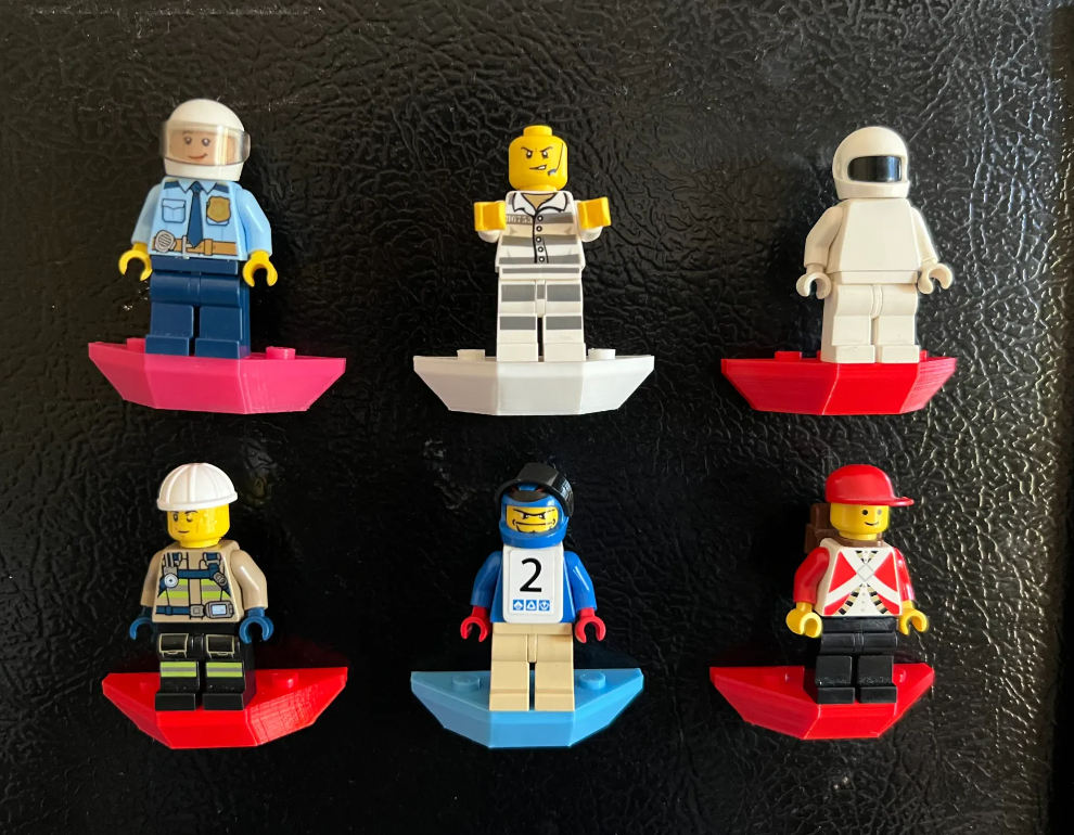 Magnetic Brick Legos Shelf