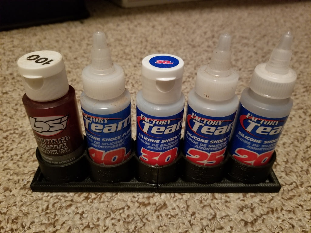 RC Car Shock Oil Holders