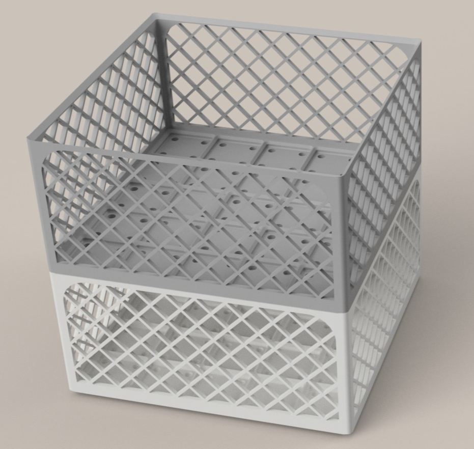 Stacking Gridfinity 5x5 Container