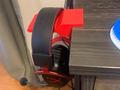 Headphone stand for 1.5 cm x 2 cm table compact