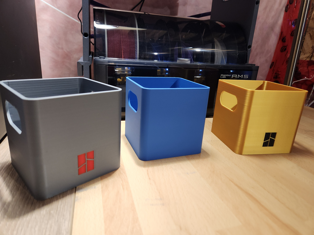 3D printer desk Organizer bin / Garbage Bin