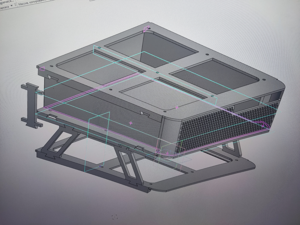 Under Desk Drawer 213x221mm v0.5