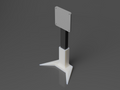 VESA 75x75 Slim vertical monitor stand (Rev. 1.6)