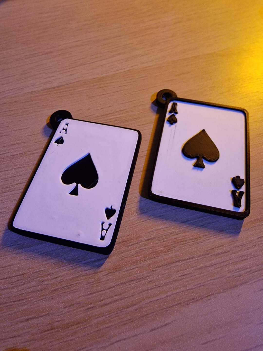 Ace of Spades Keychain