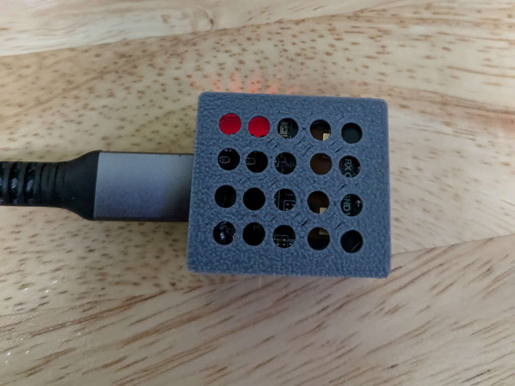 ESP32-C3 Super Mini LD2410C Case - Front Holes