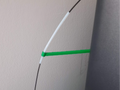 Angled filament arm/guide