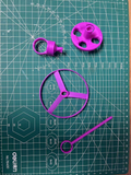 指环螺旋桨+陀螺，Pull Copter Finger Ring+top