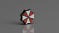 Umbrella Corp. Logo decoration (Resident Evil)