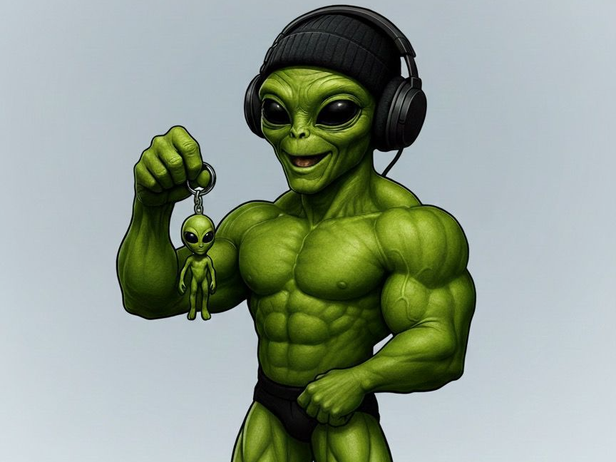 Alien fortão