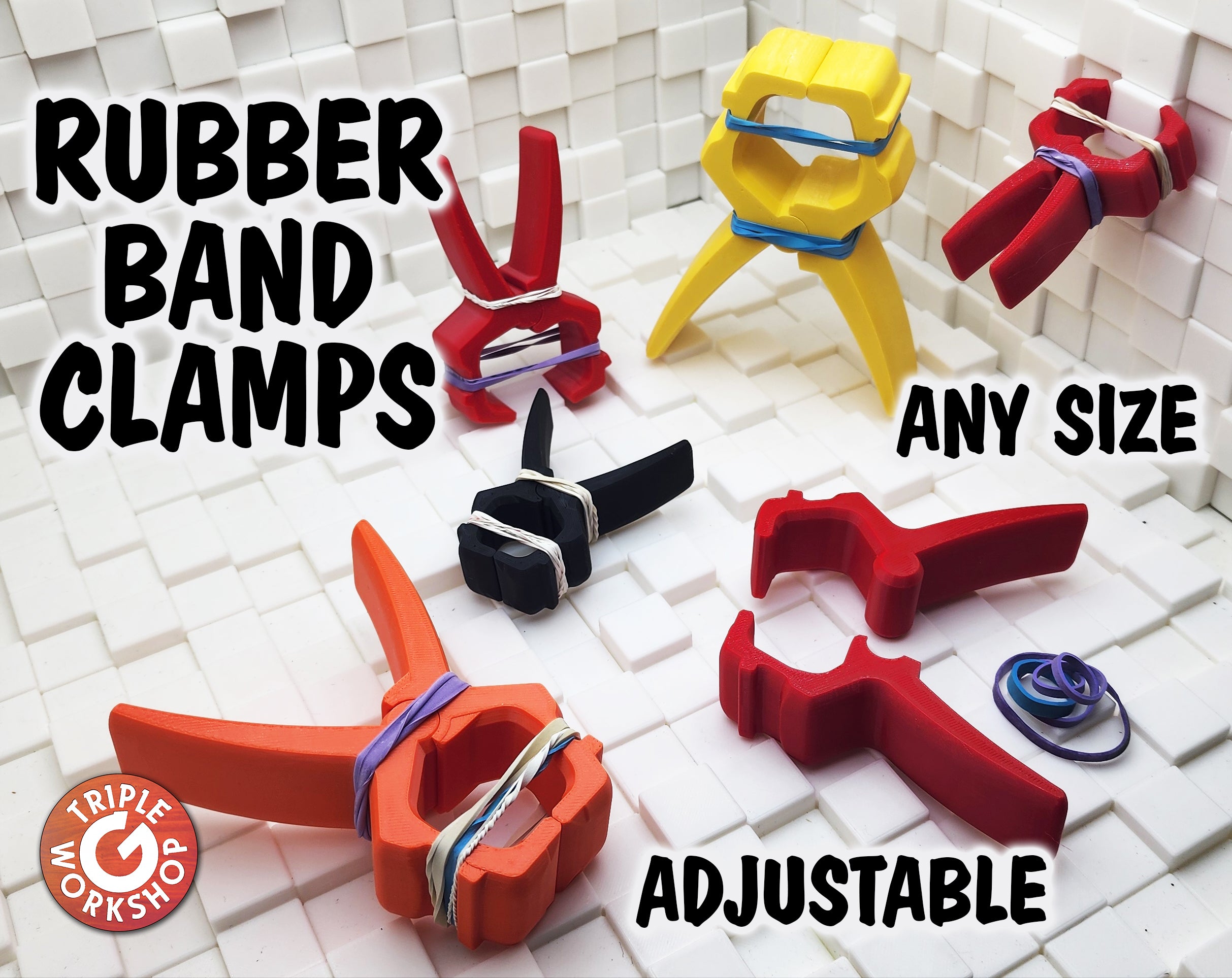 Rubber Band Clamps