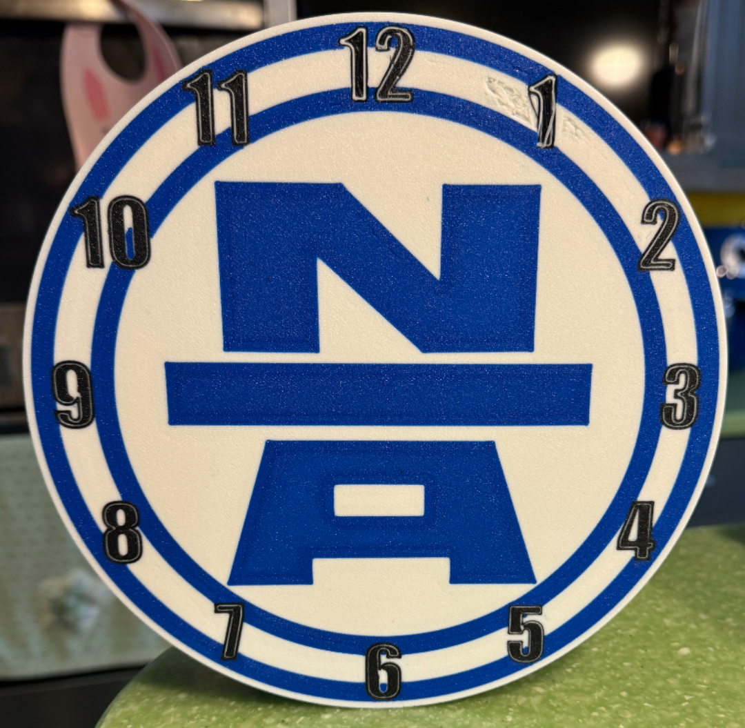 Neaton Auto Products lightbox clock