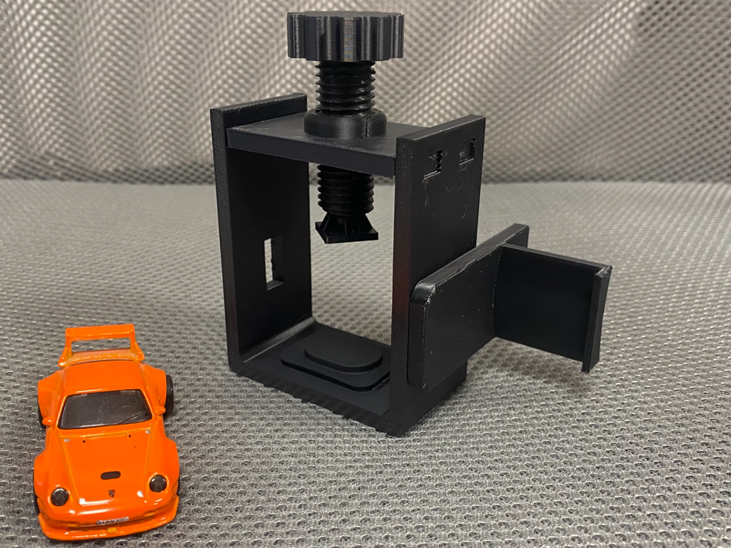 Headphone holder desk leg mount