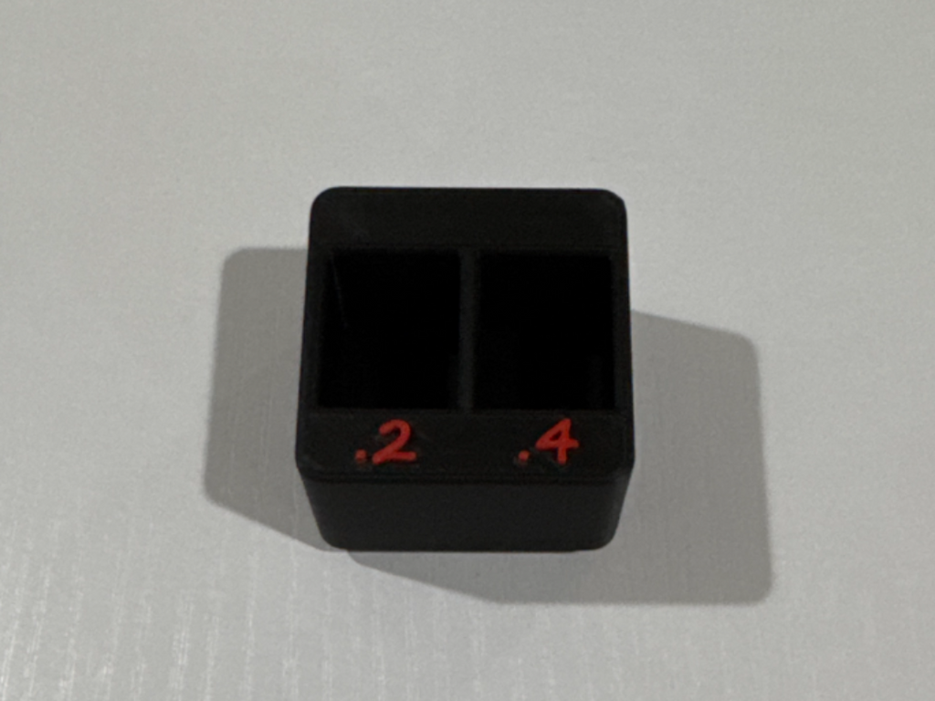 Gridfinity .2 and .4 nozzle organizer for A1 / X1.