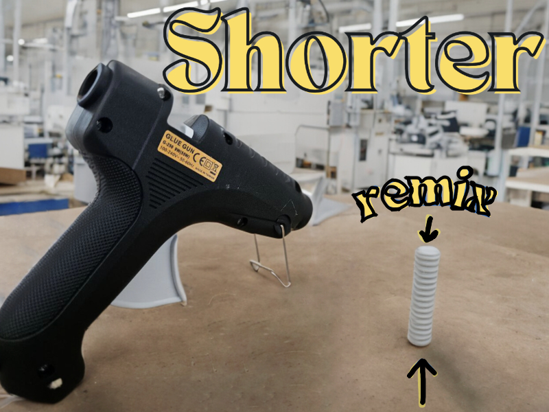 PLA Glue Gun short Stick
