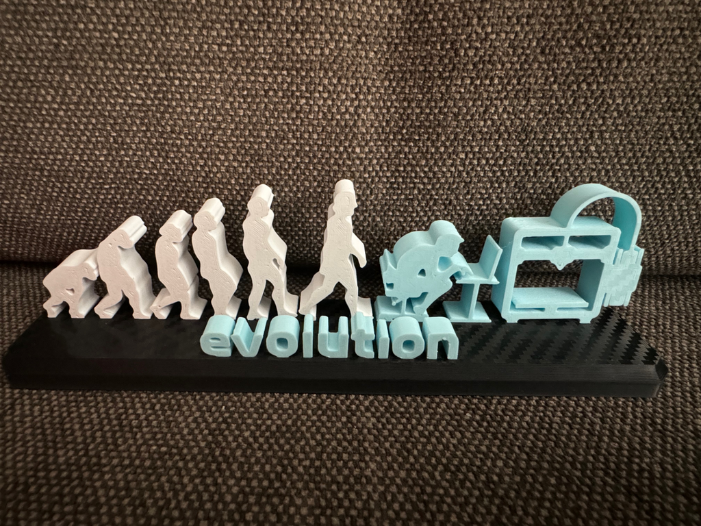 Human Evolution - multi color at once