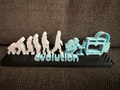 Human Evolution - multi color at once