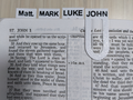 Bible Book Marks