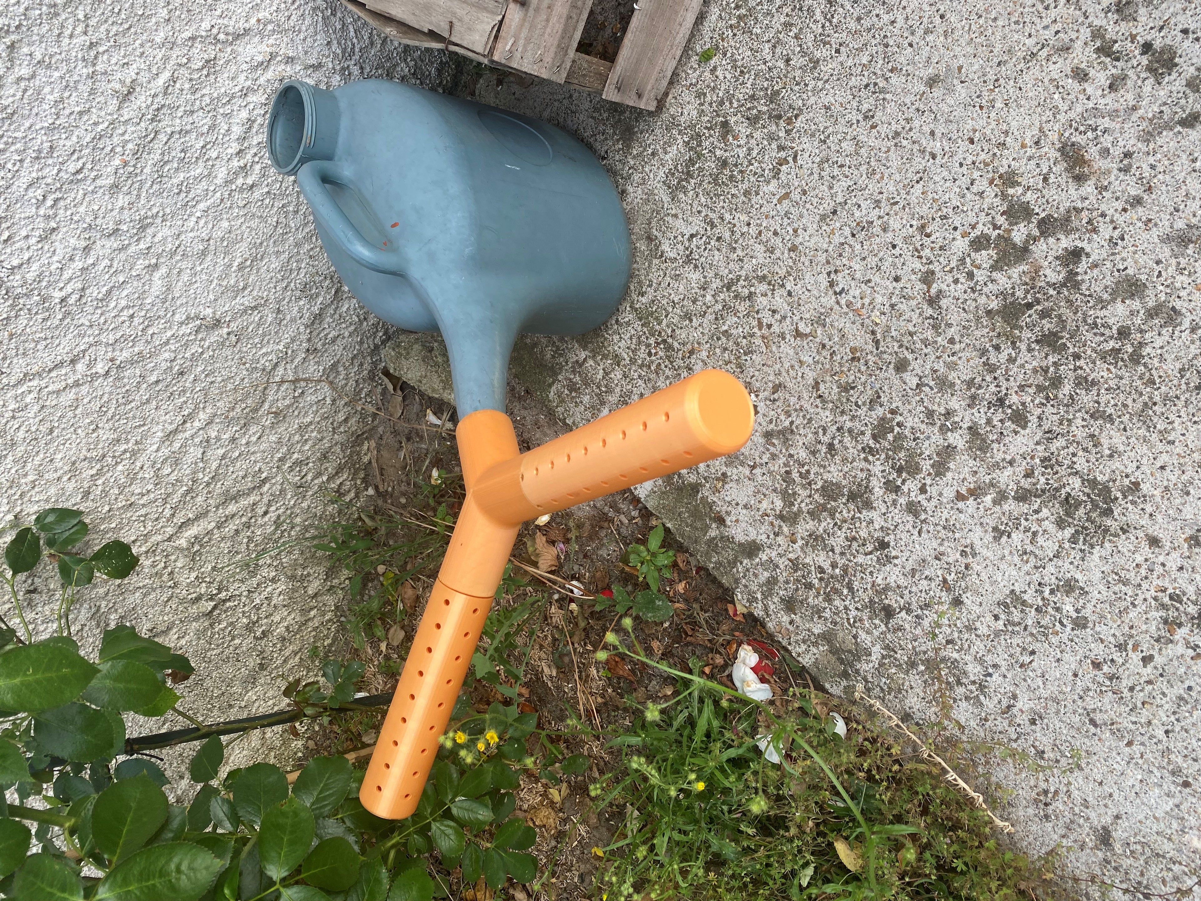 Watering can ramp No support