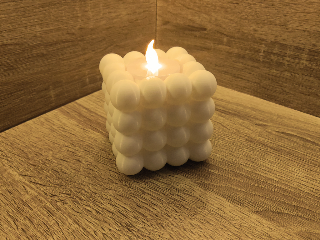 Bougeoir à bulles